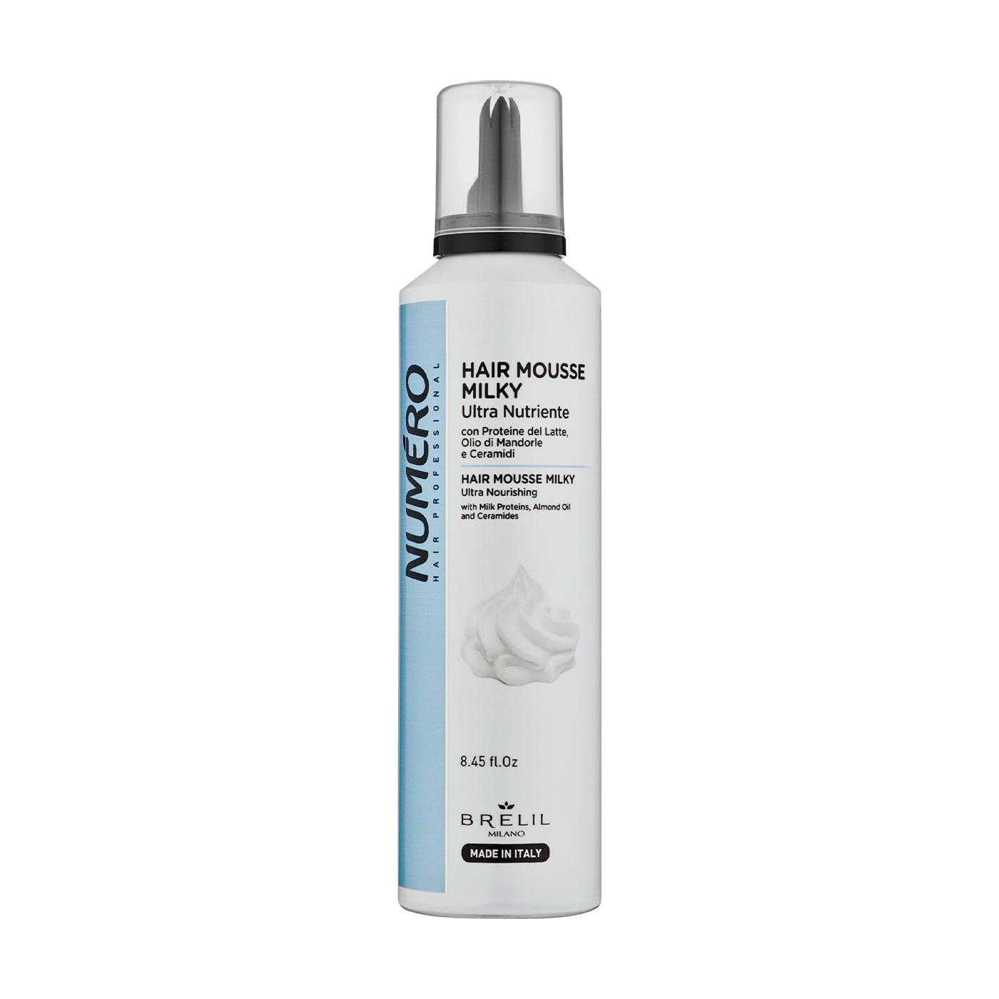 Мус для волосся Brelil Numero Milky Hair Mousse, 250 мл